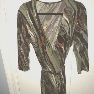 Tiana B. Wrap Dress, size L